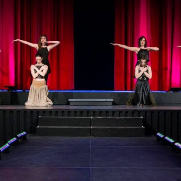 A scene from the 2016 Vaudeville Fashion Design Show.