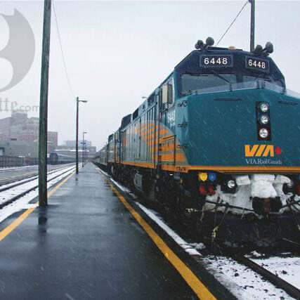 The King’s Express will be leaving Halifax April 16. Photo by Adele van Wyk