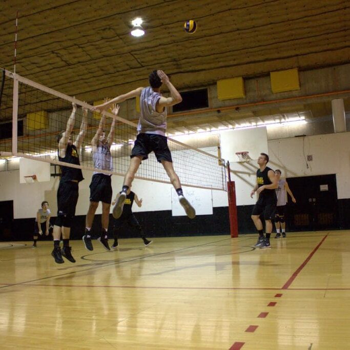 The Dal Tigers during a team practice.