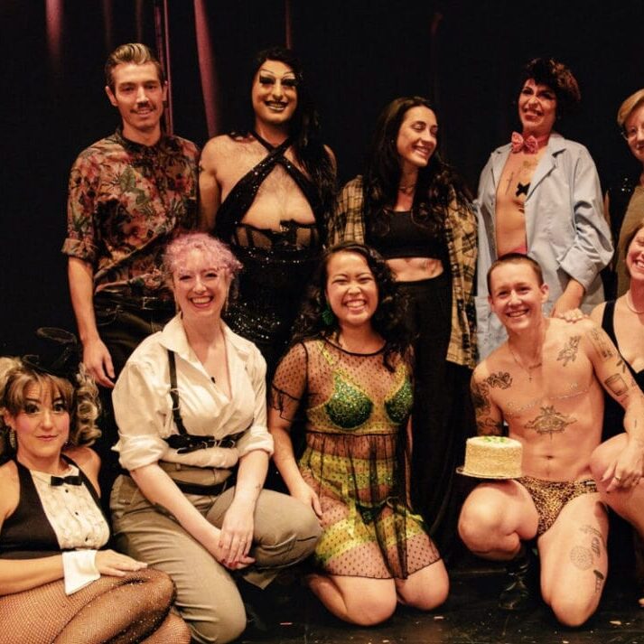 The cast of Crescent Moon Cabaret brought an unforgettable evening to Halifax’s Bus Stop Theatre Co-op. (Image credit: Crescent Moon Cabaret via Instagram)
