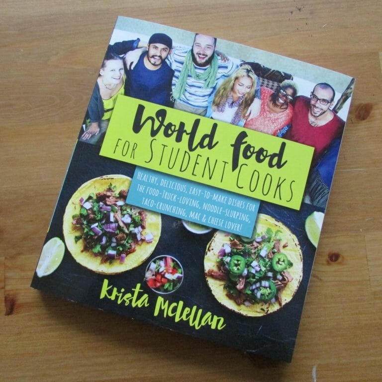 Krista McLellan's student cookbook. 