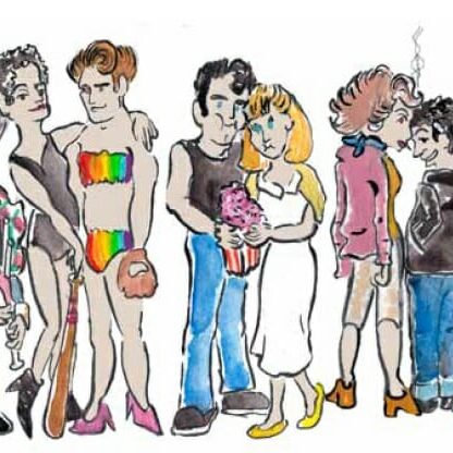 Summer days, summer nights (Illustration by Amber Solberg)