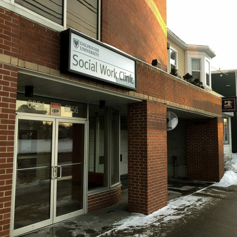 dalsocialworkclinic_KarlaRenic In this image: Dalhousie's School of Social Work Community Clinic on Quinpool Road.