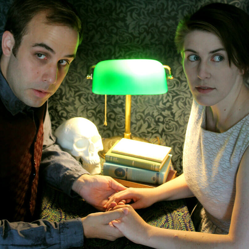 Production shot from Follow Me, now playing at the Atlantic Fringe Festival.