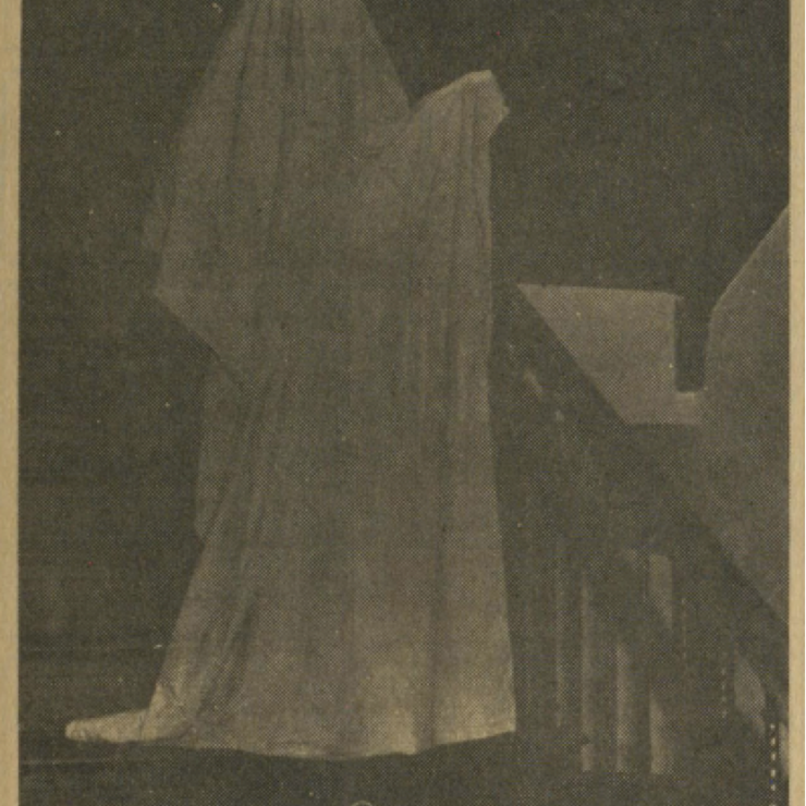 Not all ghost stories are equally convincing—but they are all fun! 
(Credit: E. Richter, first appeared in Volume 81, Issue 39 -- March 22, 1949)