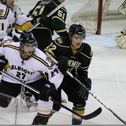 Dalhousie's Brett Theberge in action earlier this month. (Richard Lafortune photo)