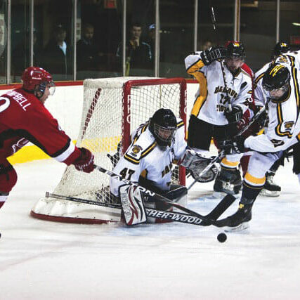 Men's hockey. Photo by Martina Marien