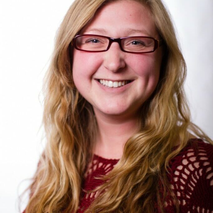 VP internal candidate Jennifer Nowoselski. (Photo by Bryn Karcha, DSU)