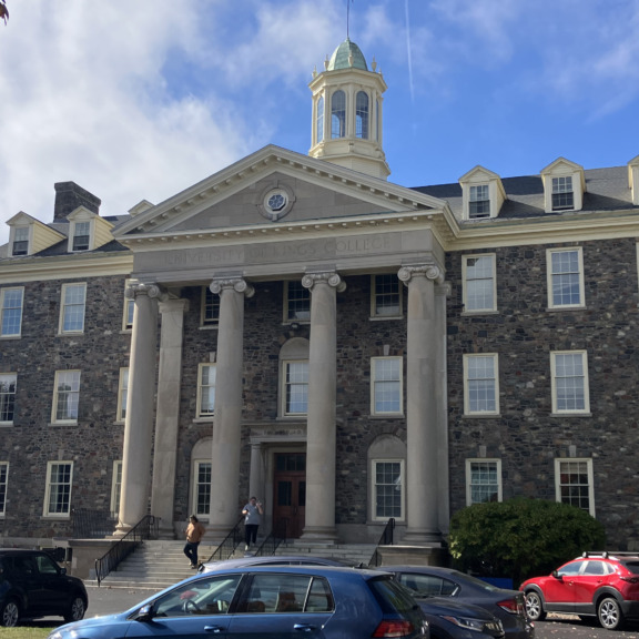kings2 The University of King’s College Arts and Administration building in Halifax, N.S., on Tuesday, October 7, 2025. King’s is the oldest chartered university in Canada. (Megan Krempa/Dalhousie Gazette)