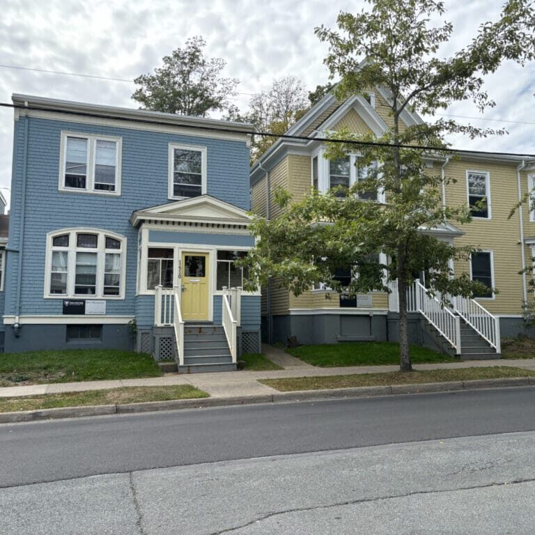 Dalhousie’s Mini Residences are set to be demolished to make way for the new 200-person residence building. Image by Robyn Holysh