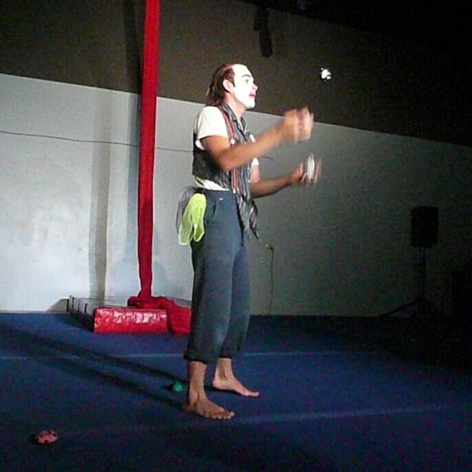 Clowning is about telling the truth, says one clown school student.