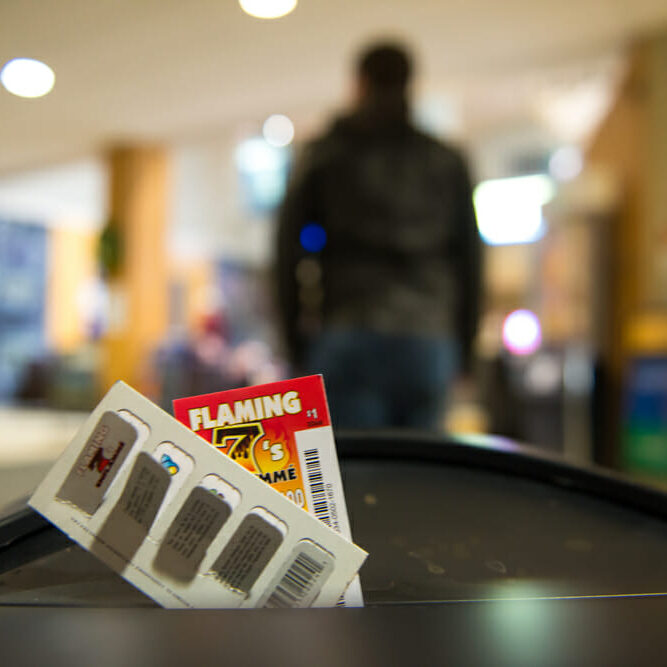 Winter tuition may be due, but gambling is not the answer. (Photo by Amin Helal)