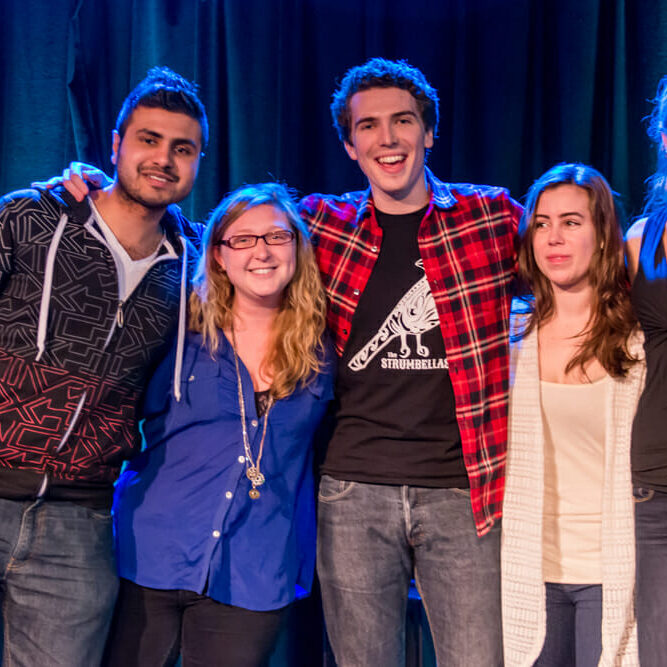 The 2014-15 DSU executive. (Photo by Amin Helal)