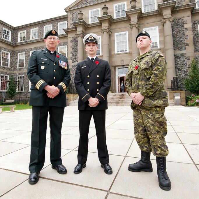 Thorne, McCarthy and Bannister are three of many members of the military in the Dal community