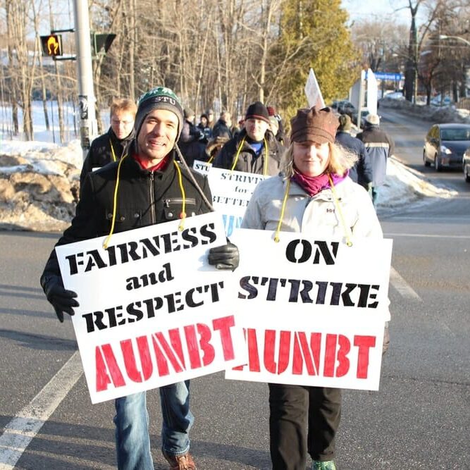 UNB faculty members are requesting upwards of a 20 per cent pay hike. (Photo by Karsten Saunders via The Brunswickan)