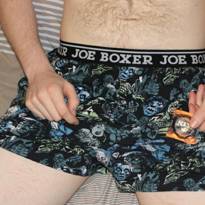 If you're going to whip it out, always wrap it up. (Photo by Joelline Girouard)