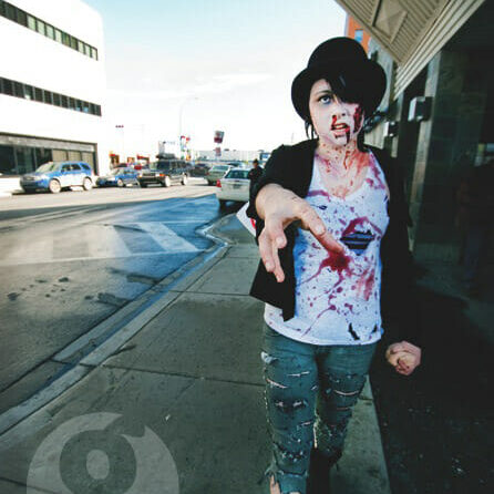 Zombies! Photo by Angela Gzowski